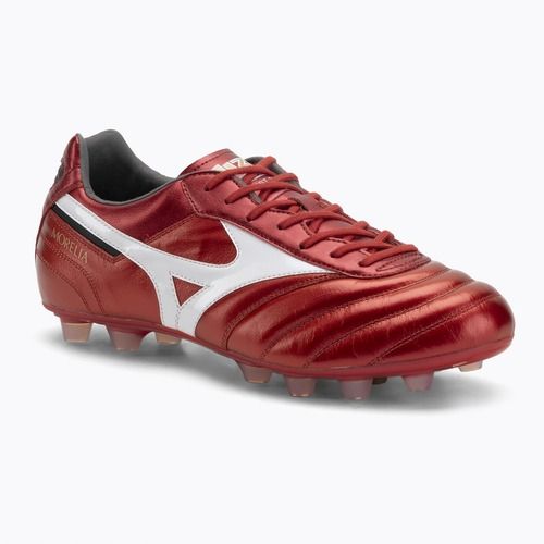 Vyriški futbolo batai Mizuno Morelia II Elite FG morelia 40th red/white/black