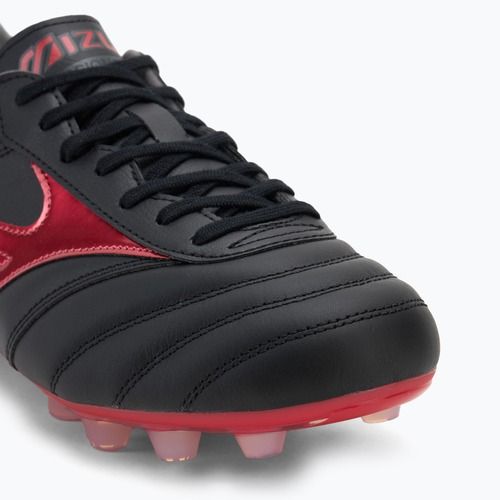 Vyriški futbolo batai Mizuno Morelia II Pro FG black/morelia 40th red/black sand