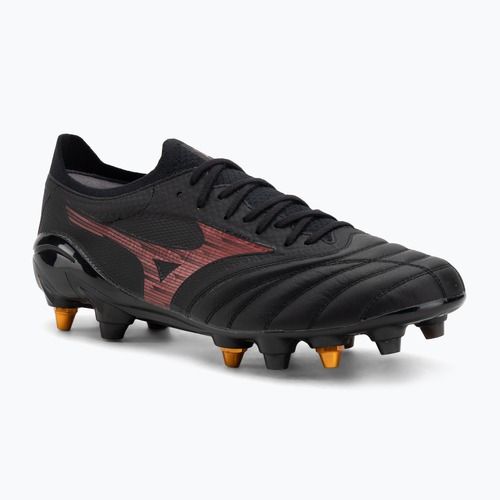 Vyriški futbolo batai Mizuno Morelia Neo IV Beta Elite Mix SG black/morelia 40th red/black
