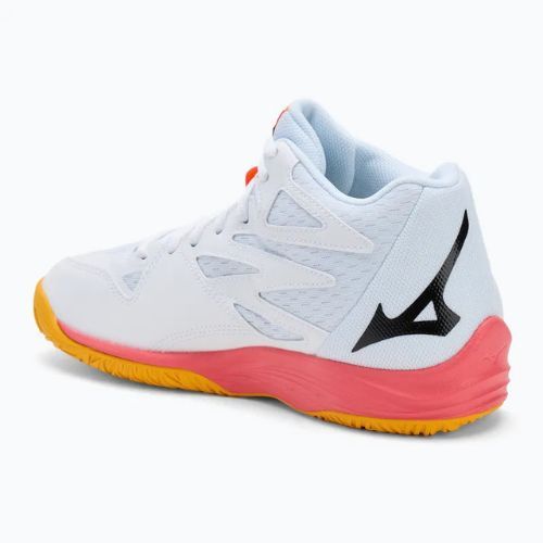 Tinklinio batai Mizuno Thunder Blade Z Mid white/fiery coral 2/citrus