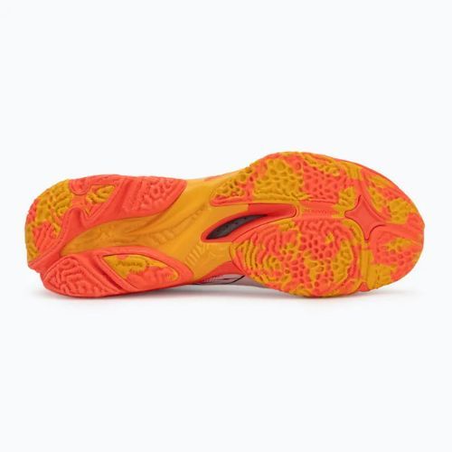 Tinklinio batai Mizuno Wave Lightning Neo 3 white/fiery coral 2/citrus