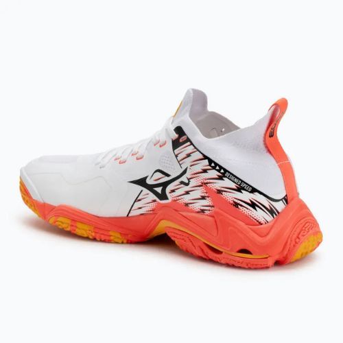 Tinklinio batai Mizuno Wave Lightning Neo 3 white/fiery coral 2/citrus