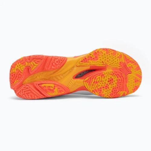 Tinklinio batai Mizuno Wave Lightning Z8 Mid white/fiery coral 2/citrus