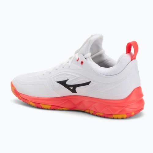 Tinklinio batai Mizuno Wave Luminous 3 white/fiery coral 2/citrus
