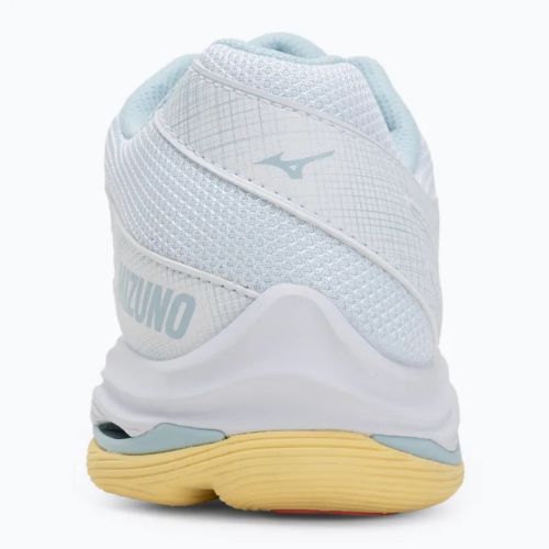 Moteriški tinklinio batai Mizuno Wave Voltage 2 white/calypso coral/pale banan