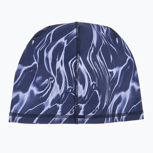 Kepurė Nike Dri-Fit Peak Uncuffed Beanie Printed blue void/silver