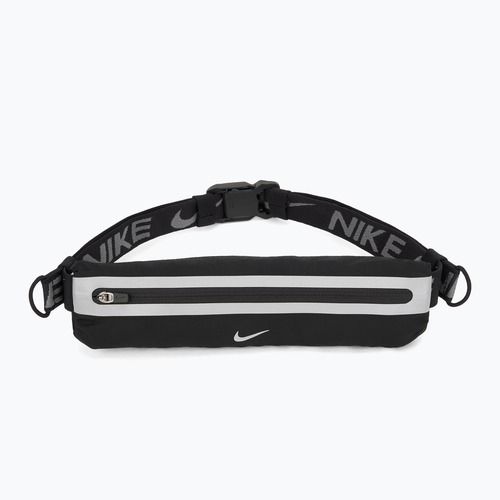 Bėgimo diržas Nike Slim 4.0 black/black/silver