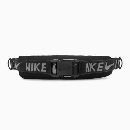 Bėgimo diržas Nike Slim 4.0 black/black/silver