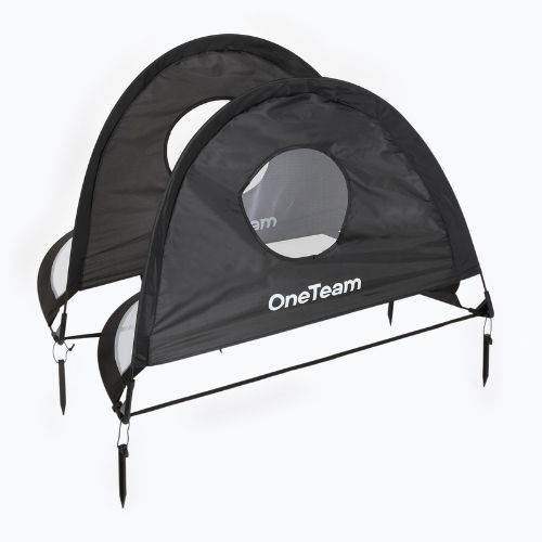 Futbolo vartai OneTeam Aimsie Pop-Up black