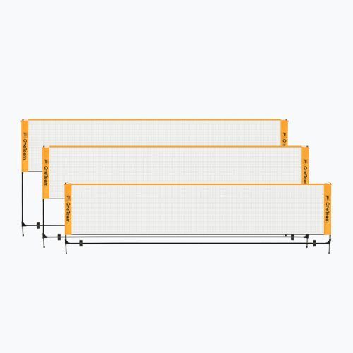 Badmintono tinklas OneTeam Netura 4 orange
