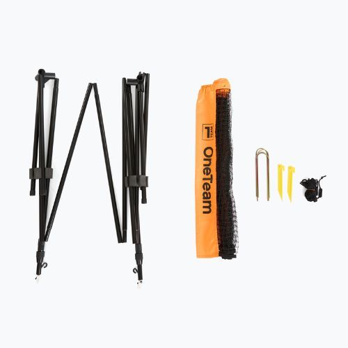 Badmintono tinklas OneTeam Netura 4 orange