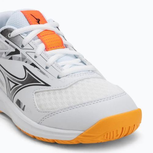 Vaikiški batai Mizuno Stealth Star 3 white/fiery coral 2/citrus