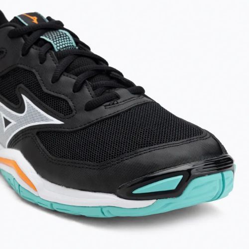 Batai rankiniam Mizuno Wave Phantom 3 black/tangelo/ice green