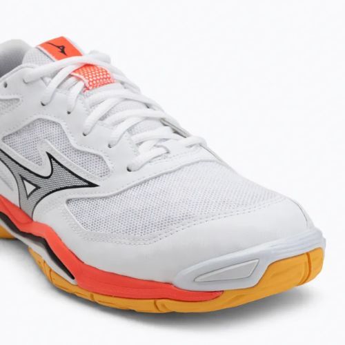 Batai rankiniam Mizuno Wave Phantom 3 white/fiery coral 2/citrus