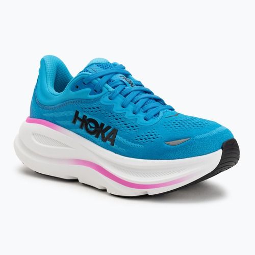 Moteriški bėgimo batai HOKA Bondi 9 skyward blue/neon fuchsia