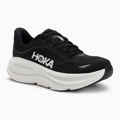 Moteriški bėgimo batai HOKA Bondi 9 Wide black/white