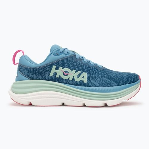Moteriški bėgimo batai HOKA Gaviota 5 alpine blue/jadeite