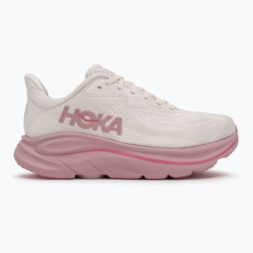 Moteriški bėgimo batai HOKA Clifton 10 Wide rose cream/dried rose
