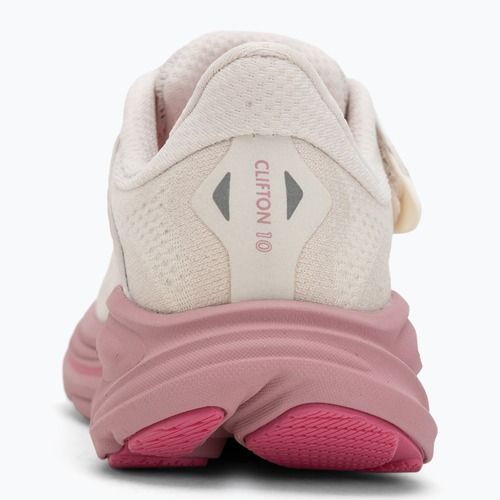 Vaikiški bėgimo batai HOKA Clifton 10 rose cream/dried rose
