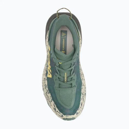 Vyriški bėgimo bateliai HOKA Speedgoat 6 Wide fern/asphalt grey