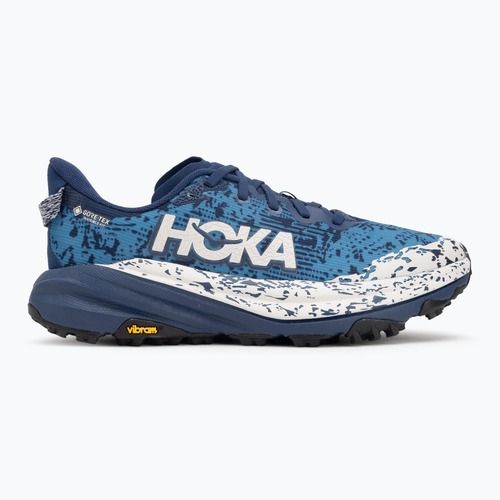 Moteriški bėgimo bateliai HOKA Speedgoat 6 GTX vidurnakčio mėlyna/alpių mėlyna