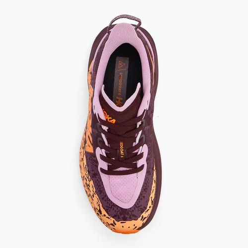 Vaikiški bėgimo bateliai HOKA Speedgoat 6 flower nectar/neon tangerine