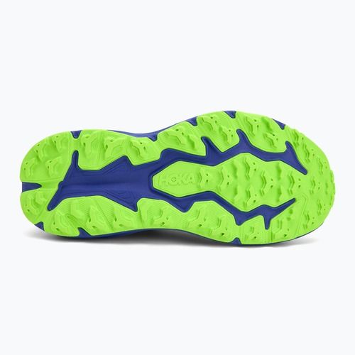 Vaikiški bėgimo bateliai HOKA Speedgoat 6 night sky/neon lime