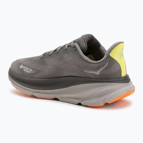 Vyriški bėgimo bateliai HOKA Clifton 9 GTX asfaltinė pilka/žvyras