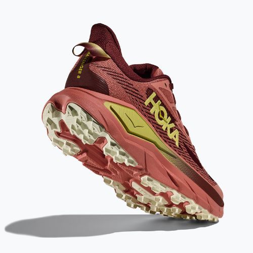 Moteriški bėgimo bateliai HOKA Challenger 8 Wide blush / dark cedar