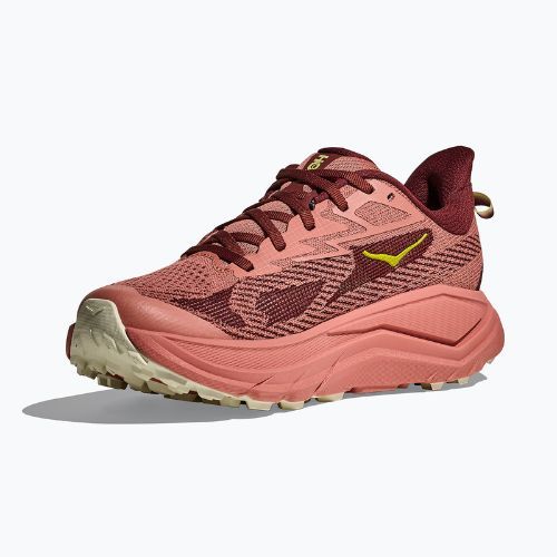 Moteriški bėgimo bateliai HOKA Challenger 8 Wide blush / dark cedar