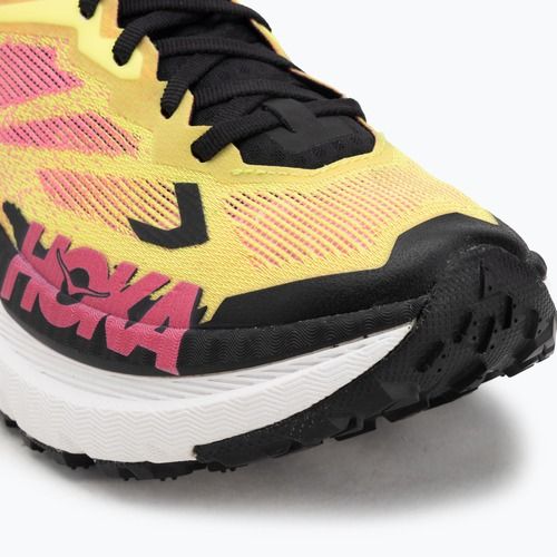 Vyriški bėgimo bateliai Hoka Mafate X neon hoka citrus/neon rose