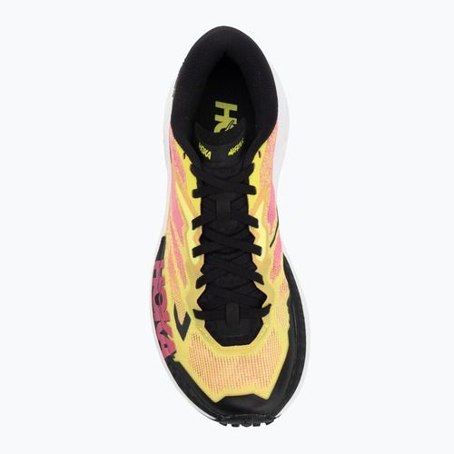 Vyriški bėgimo bateliai Hoka Mafate X neon hoka citrus/neon rose