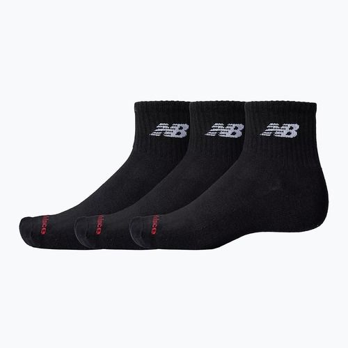 Kojinės New Balance Everyday Ankle 3 poros juodos