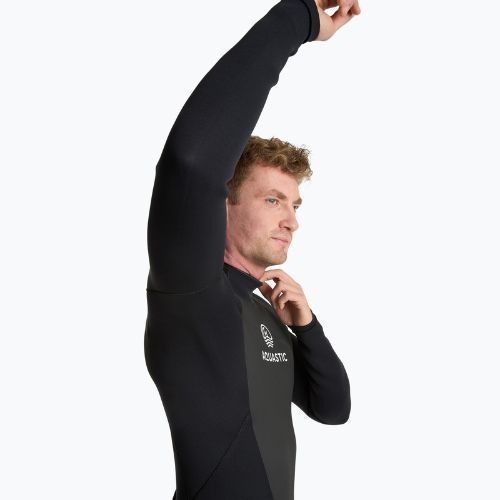 Vyriškas neopreninis kostiumas banglenčių sportui AQUASTIC 4/3 mm WAVEY black