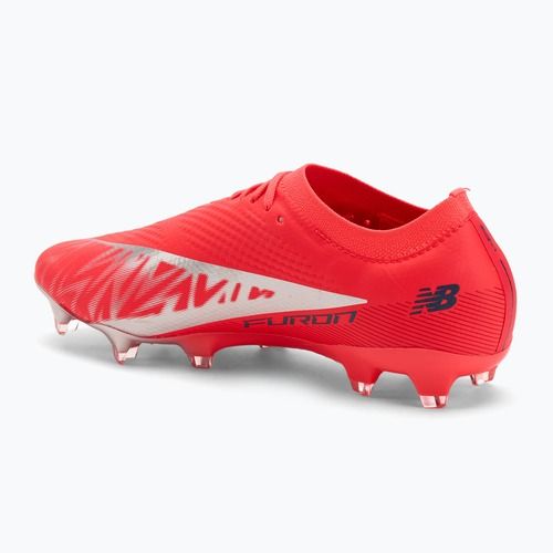 Futbolo bateliai New Balance Furon Pro V8 FG raudoni