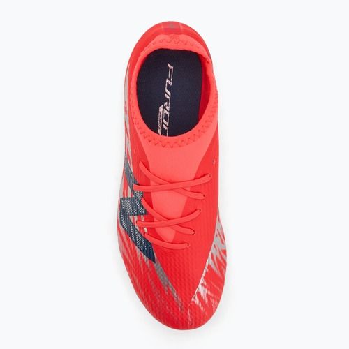 Vaikiški futbolo batai New Balance Furon Team V8 Jr FG raudoni