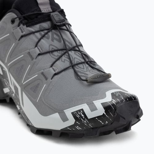Vyriški bėgimo bateliai Salomon Speedcross 6 Wide quiet shade/black/pearl blue