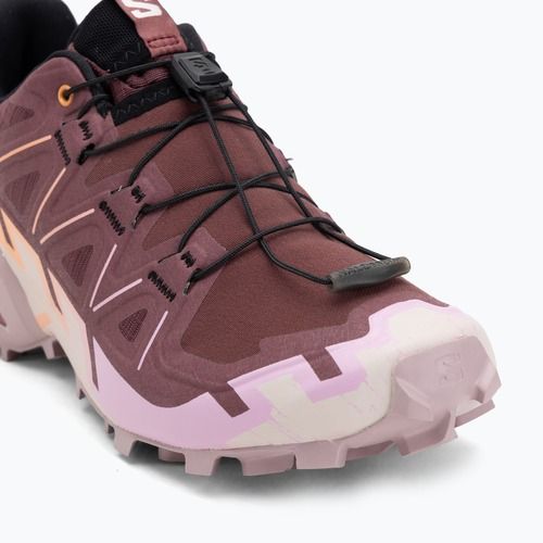 Moteriški bėgimo bateliai Salomon Speedcross 6 catawba grape/papaya/deauville mauve