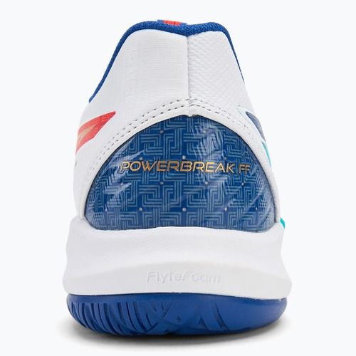 Vyriški tinklinio batai ASICS Powerbreak FF balti/asics mėlyni