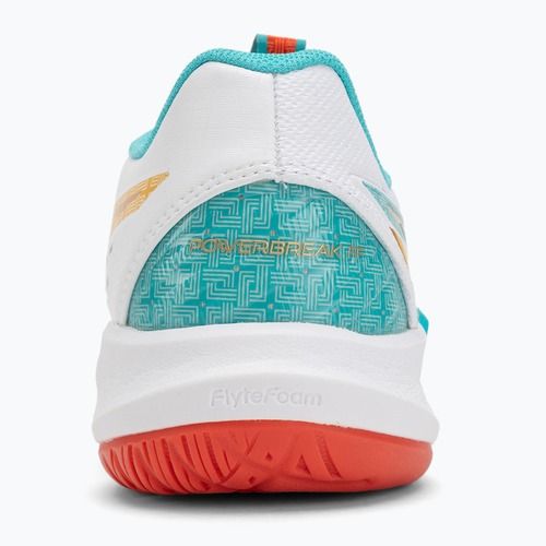 Moteriški tinklinio batai ASICS Powerbreak FF balti/jūros stiklas