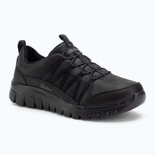 Moteriški batai SKECHERS Graceful Cozy Hug juodi