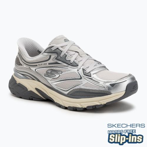 Moteriški batai SKECHERS Stamina Sport sidabriniai