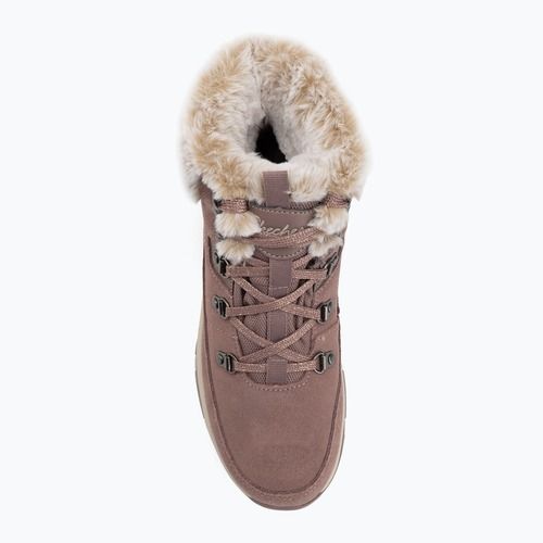 Moteriški batai Skechers Trego Snow Worries mauve