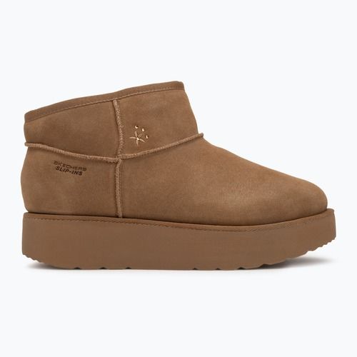 Moteriški batai Skechers Keep Cozy kaštoninės spalvos
