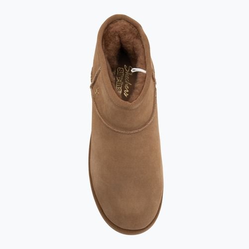 Moteriški batai Skechers Keep Cozy kaštoninės spalvos