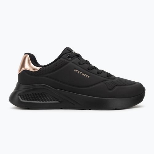 Moteriški batai Skechers Uno Lite Shimmer Along juodi