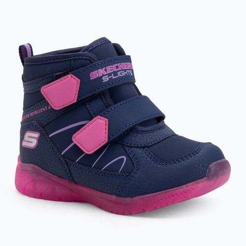 Vaikiški batai SKECHERS Illumi-Brights Polar Steppers tamsiai mėlyna/daugiaspalviai