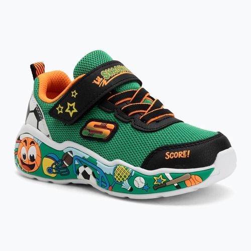 Vaikiški batai SKECHERS Play Scene žalia/daugiaspalvė