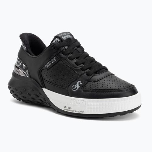 Vyriški batai SKECHERS Sizzle Snoop Sizzle Toke Slip-Ins juodi
