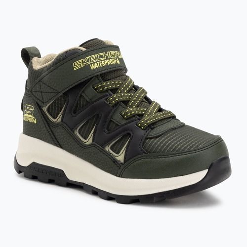 Vaikiški batai SKECHERS Storm Blazer Drizzle Squad alyvuogių/juodi